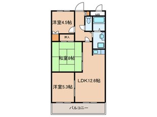 メゾン　プロムナードの物件間取画像